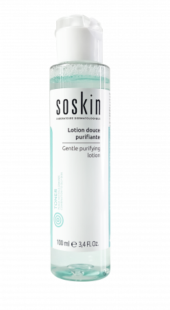 Очищающий лосьон для жирной и комбинированной кожи Soskin Gentle Purıfyıng Lotıon, 100 мл